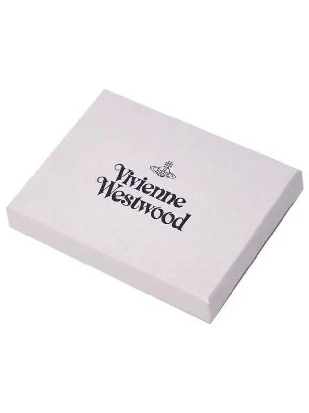 Half Moon Card Wallet Black - VIVIENNE WESTWOOD - BALAAN 4