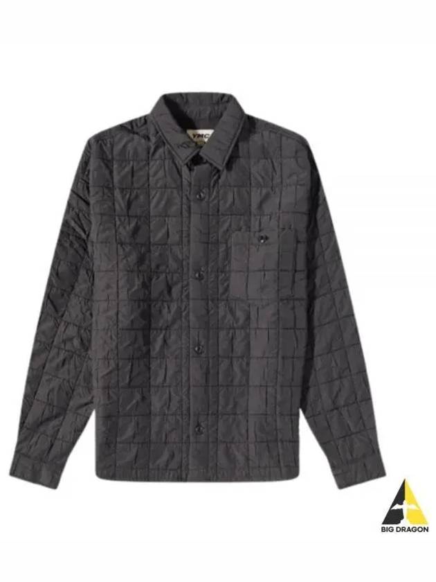 MITCHUM DUVET QUILT OVERSHIRT P2TMJ BLACK - YMC - BALAAN 1