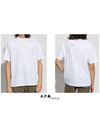 Men's Kyle Micro Logo Short Sleeve T-Shirt White - A.P.C. - BALAAN.