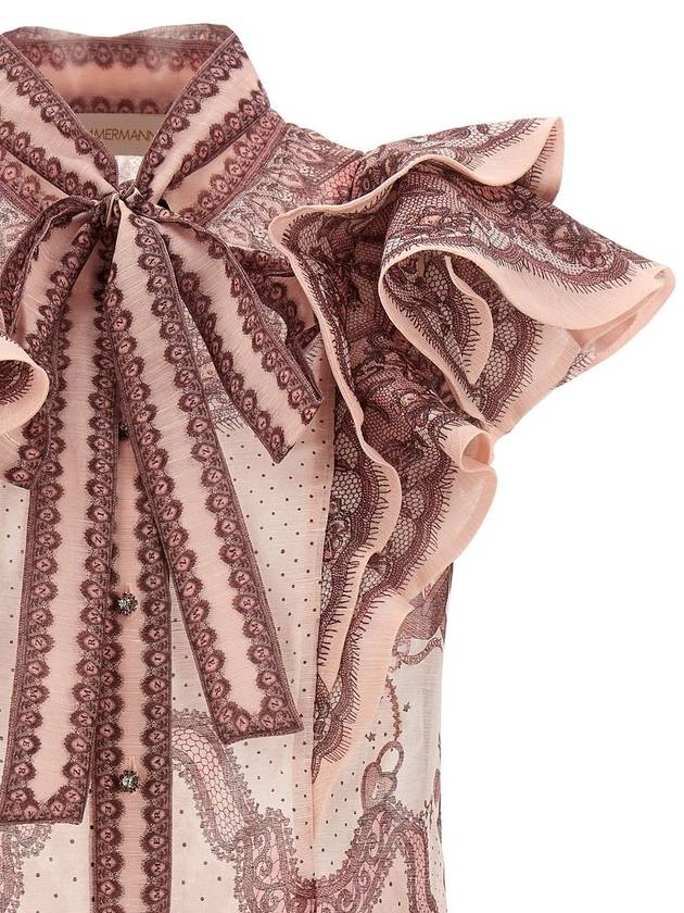 Zimmermann 'Crush Frilled' Shirt - ZIMMERMANN - BALAAN 3