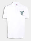 Tennis Club Badge Logo Short Sleeve PK Shirt White - AUTRY - BALAAN 2