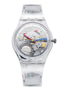 Clear Gent Biosourced Watch White - SWATCH - BALAAN 1