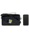 Slanted Click Cross Bag Black - MSGM - BALAAN 7