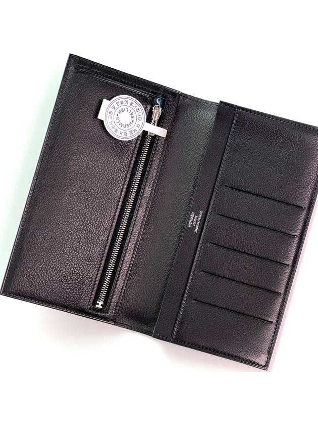 Citizen Twill Men s Long Wallet Black H085250CKAD - HERMES - BALAAN 6