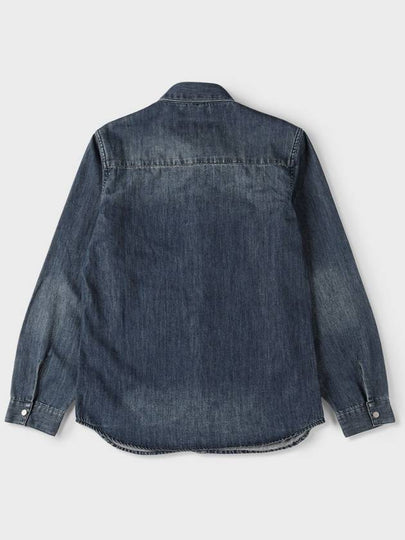 Washed Denim Overshirt M GCSH69 - PANICALE - BALAAN 2