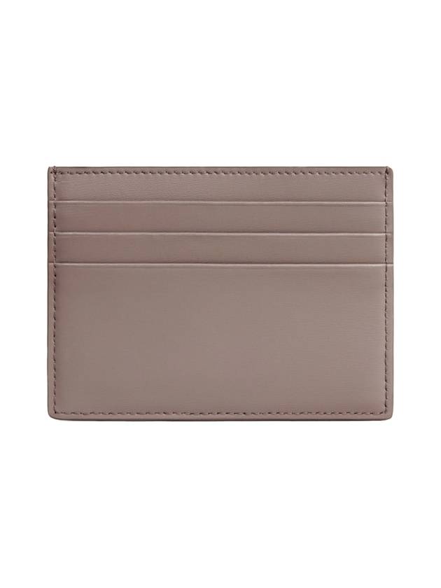 Triomphe Shiny Calfskin Card Wallet Pebble - CELINE - BALAAN 4