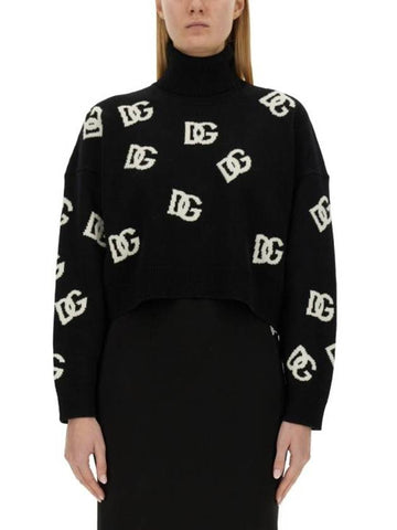 Sweater FXW11T JAWXAN0004 BLACK - DOLCE&GABBANA - BALAAN 1