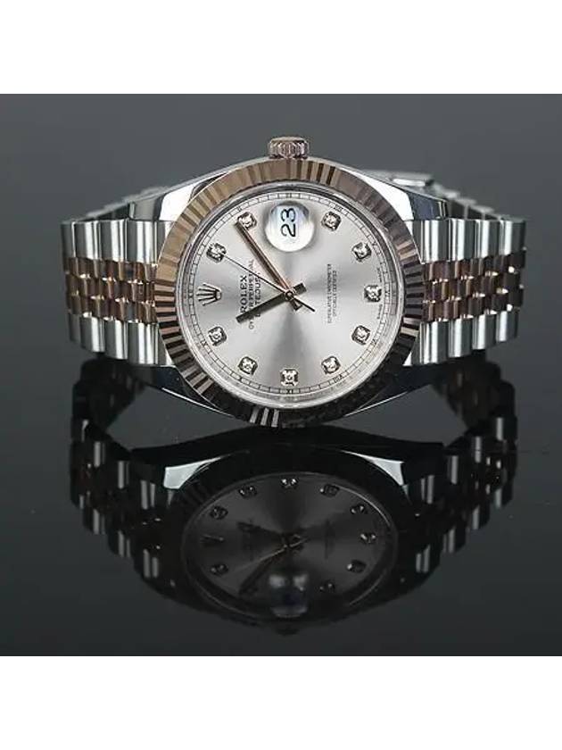 Rolex 126331 10 Point Everose Gold Combi Datejust 41MM Men s Watch - ROLEX - BALAAN 4