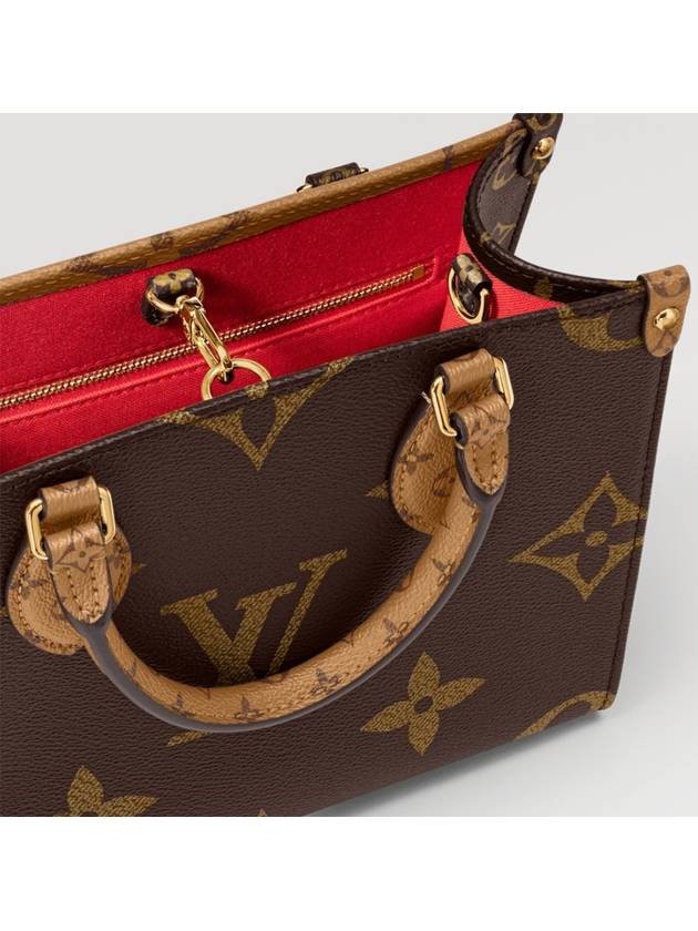 Women's OnTheGo PM Monogram Tote Bag Brown - LOUIS VUITTON - BALAAN 6