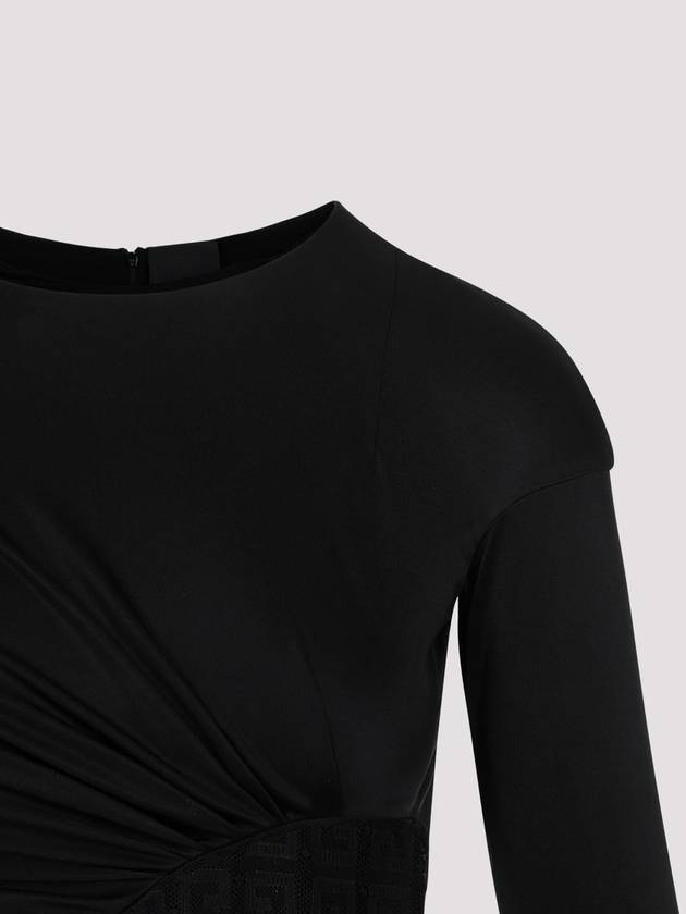 long sleeve t-shirt BW617F311B 001 BLACK - GIVENCHY - BALAAN 4