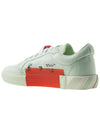 Vulcanized Canvas Low Top Sneakers Mint Light Yellow - OFF WHITE - BALAAN 4