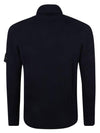 Men's Logo Patch Turtleneck Navy - STONE ISLAND - BALAAN 3