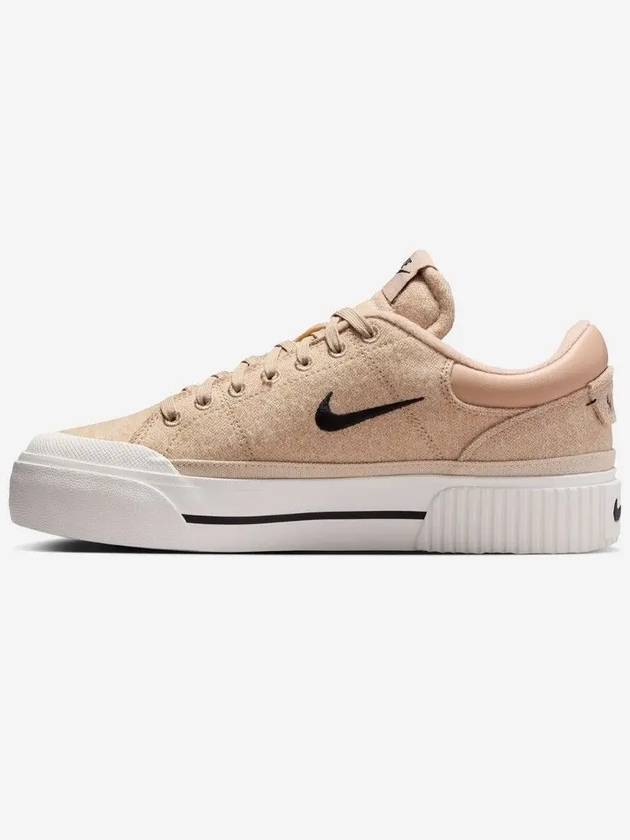 Court Legacy Lift Low Top Sneakers Hemp - NIKE - BALAAN 6