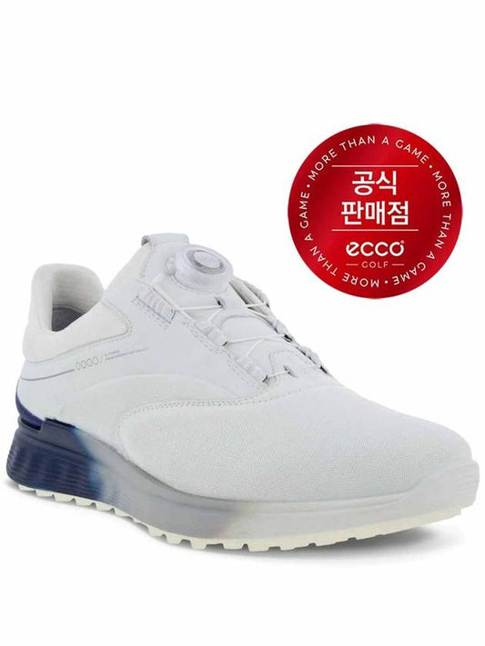 M Golf S Three Boa Spikeless White - ECCO - BALAAN 2