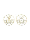 Alina Earrings Gold - VIVIENNE WESTWOOD - BALAAN 7