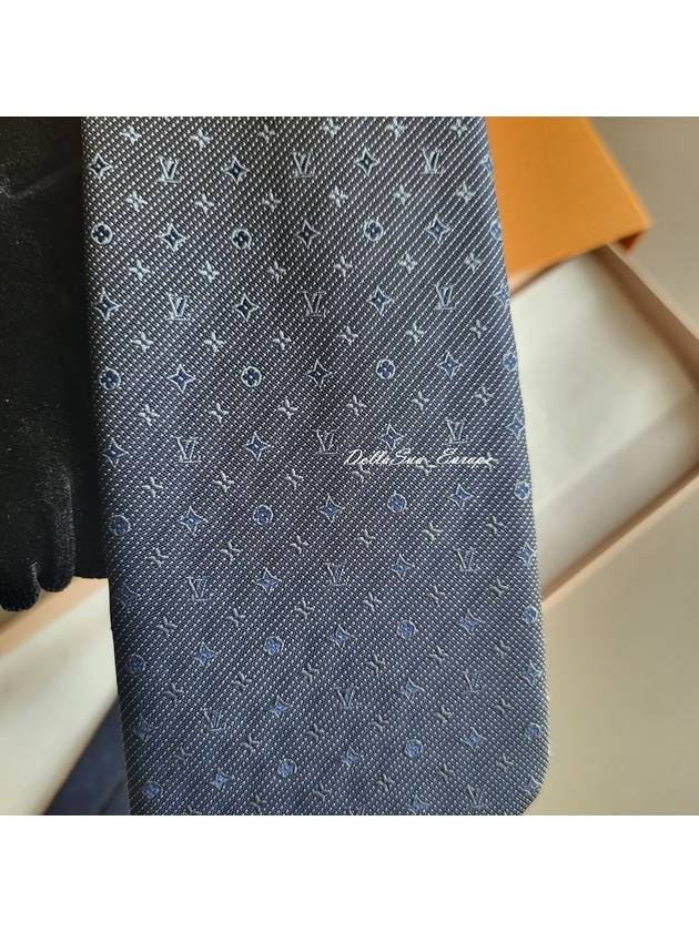 Monogram Classic Tie Grey - LOUIS VUITTON - BALAAN 10