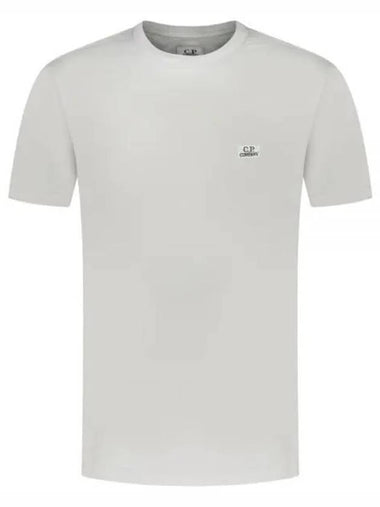 30/1 Jersey Logo Short Sleeve T-Shirt Grey - CP COMPANY - BALAAN 1