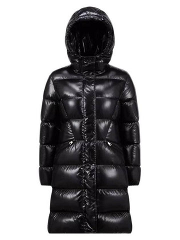 Bellevue Down Long Padding Black - MONCLER - BALAAN 1