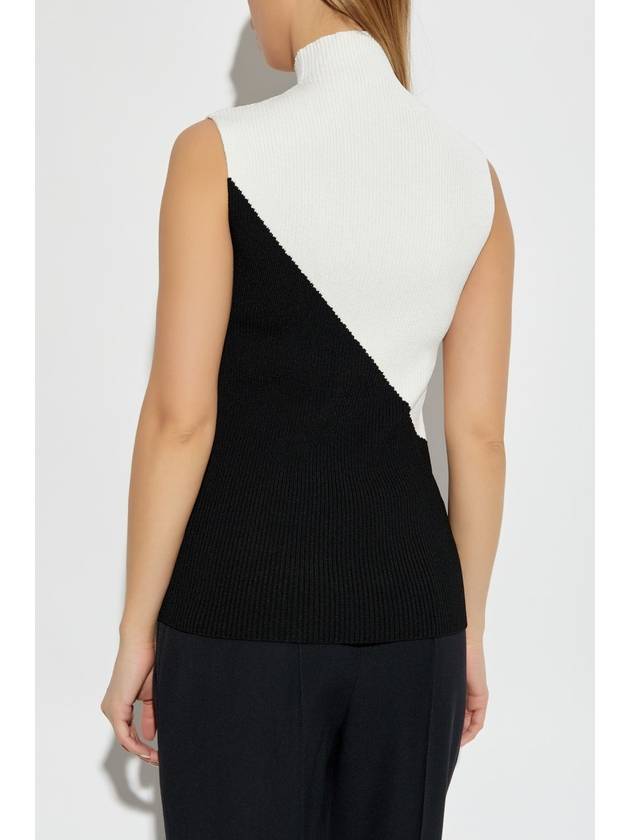 Balmain Ribbed Top, Women's, Black - BALMAIN - BALAAN 4