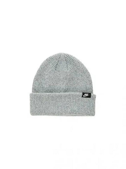 Terra Futura 365 Short Cuffs Beanie Dark Grey Heather - NIKE - BALAAN 2