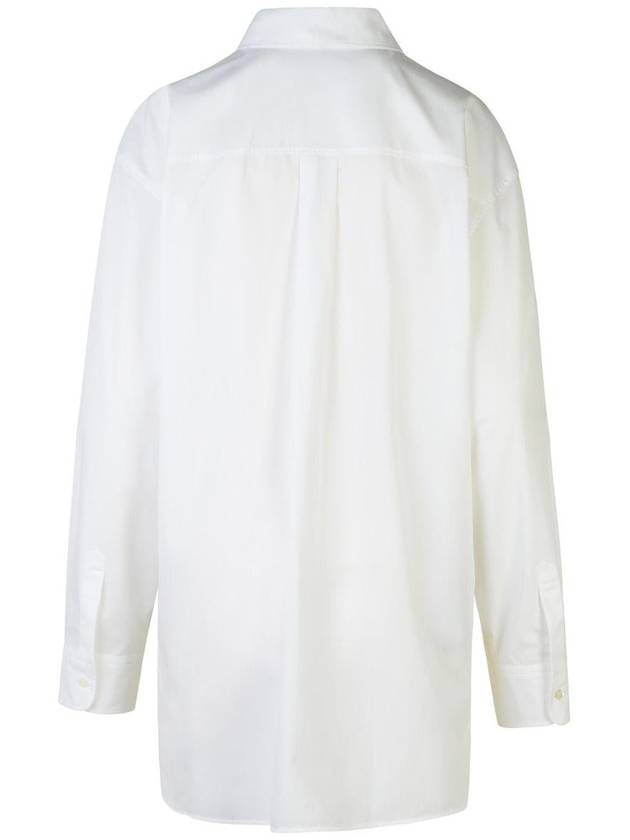 Moschino Jeans White Cotton Shirt - MOSCHINO - BALAAN 3