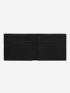 Saffiano Leather Half Wallet Black - PRADA - BALAAN 4