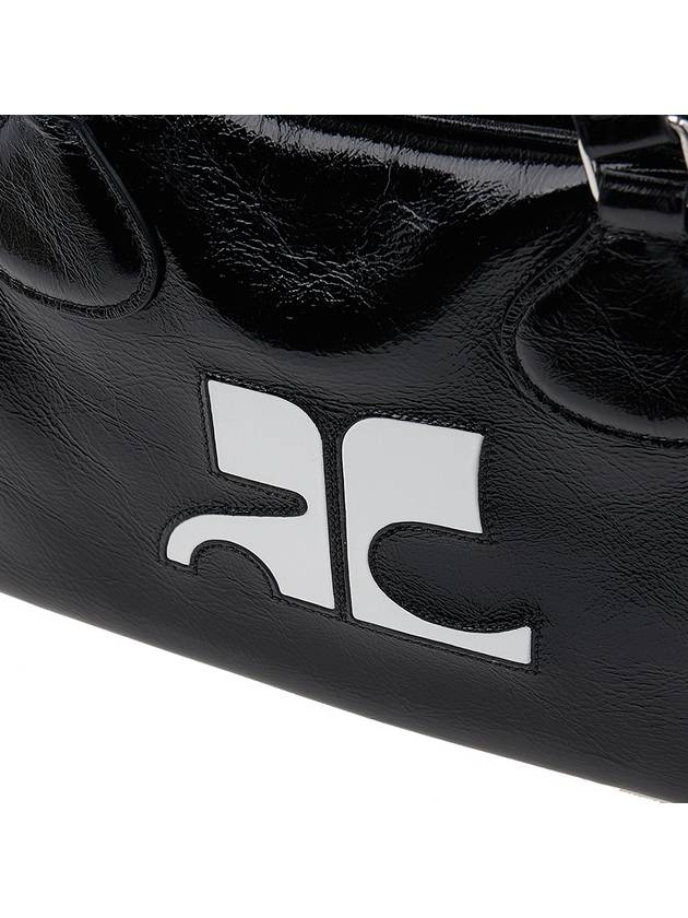 Logo Reedition Naplock Bowling Tote Bag Black - COURREGES - BALAAN 7