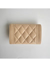 Boy snap card wallet beige silver A80603 - CHANEL - BALAAN 9