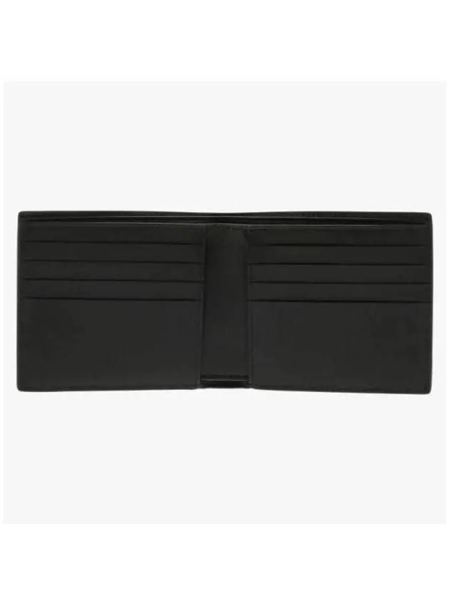 Logo Leather Half Wallet Black - BOTTEGA VENETA - BALAAN 6