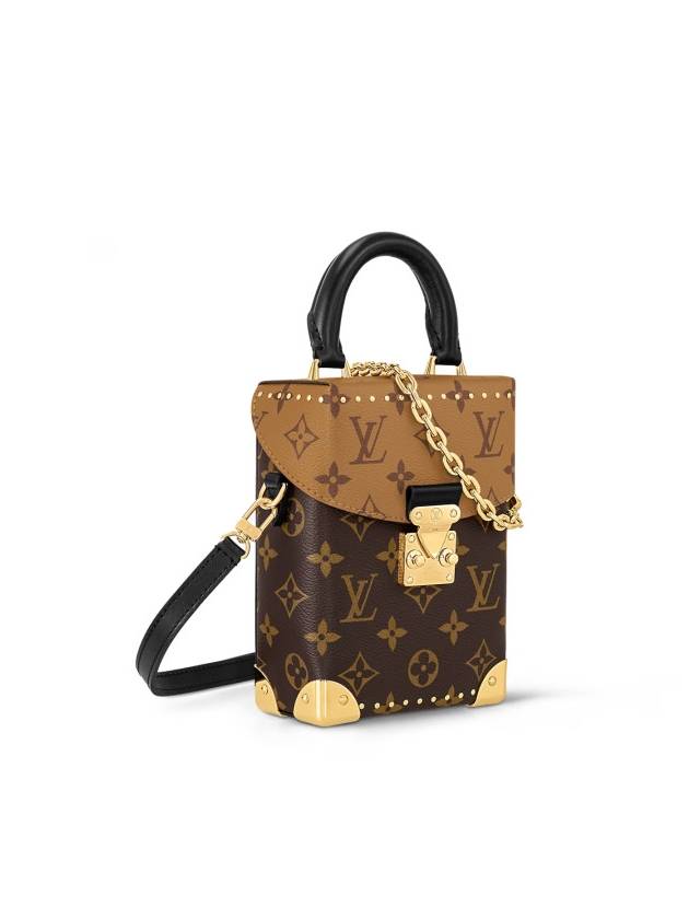 Monogram Camera Box Shoulder Bag Brown - LOUIS VUITTON - BALAAN 3