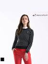 Women s vertical striped sweater HA3WSW002 - HOLIC&PLAY - BALAAN 1