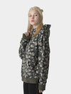 pixel camo Hoodie Zip up Khaki - AOX - BALAAN 2