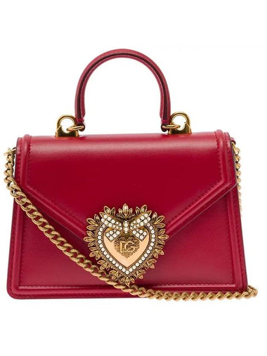 Devotion Mini Shoulder Bag Red - DOLCE&GABBANA - BALAAN 1