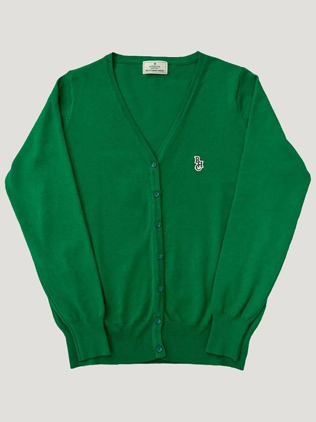 Women's Logo Cardigan Green - ROYAL CLUB HOLIDAY - BALAAN 3