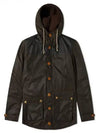 Game Waxed Cotton Hooded Jacket Olive - BARBOUR - BALAAN 2