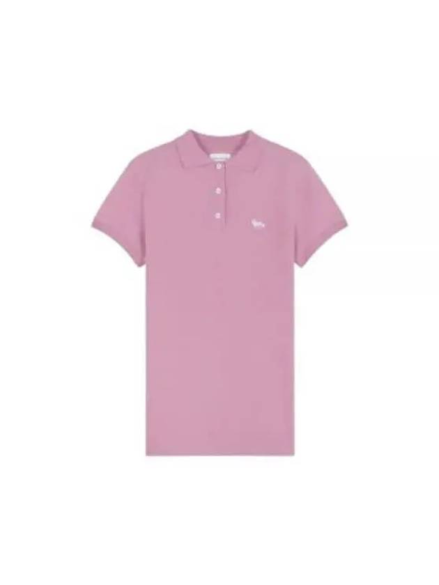 Baby Fox Patch Regular Polo Shirt Blossom - MAISON KITSUNE - BALAAN 2