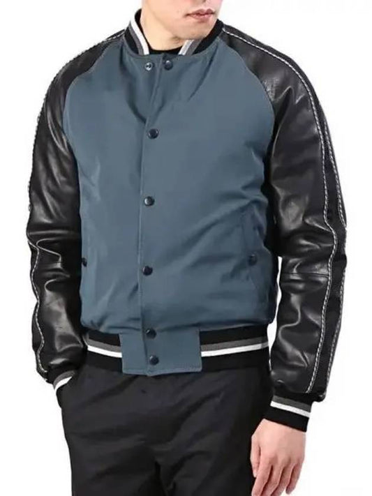 Calfskin Stadium Jacket 270049 - LANVIN - BALAAN 1