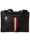 Hobby Striped Cross Bag Black - BALLY - BALAAN 2