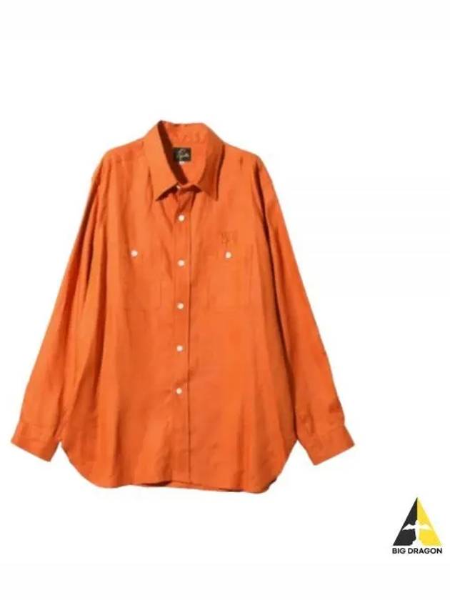 Work Shirt ORANGE OT206 - NEEDLES - BALAAN 1