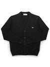 Tricolor Fox Patch Classic Cardigan Black - MAISON KITSUNE - BALAAN 3