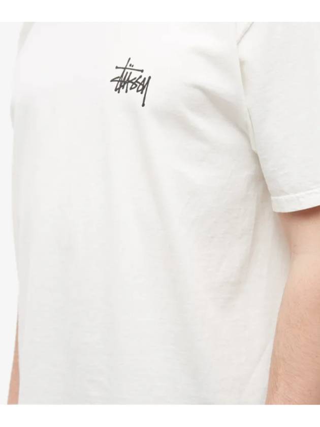 Basic Pigment Dyed TShirt Natural 2023 1904879 - STUSSY - BALAAN 5