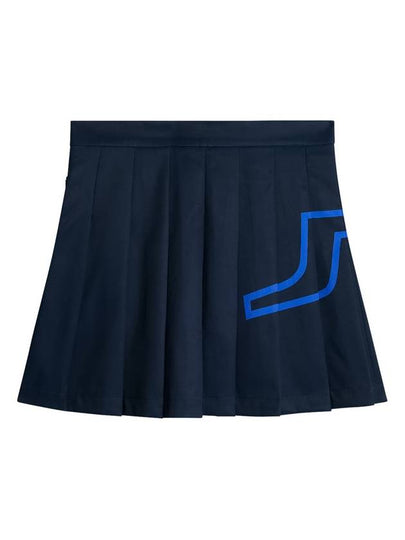 Naomi Pleated Skirt Navy - J.LINDEBERG - BALAAN 2