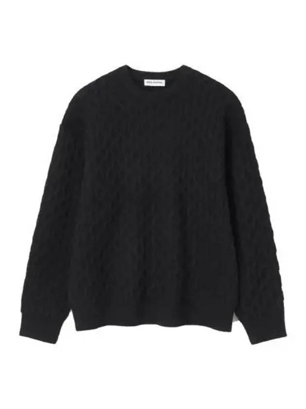 Milo Archive Draft Rhombus Knit Black - MILLO ARCHIVE - BALAAN 1