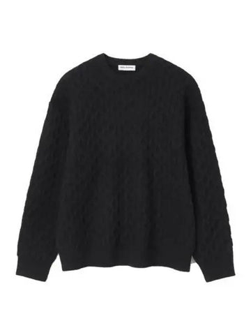 Milo Archive Draft Rhombus Knit Black - MILLO ARCHIVE - BALAAN 1