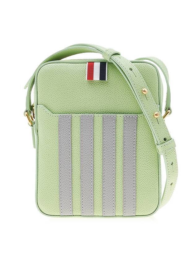 4-Bar Stripe Camera Cross Bag Green - THOM BROWNE - BALAAN 1