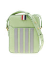 4-Bar Stripe Camera Cross Bag Green - THOM BROWNE - BALAAN 1