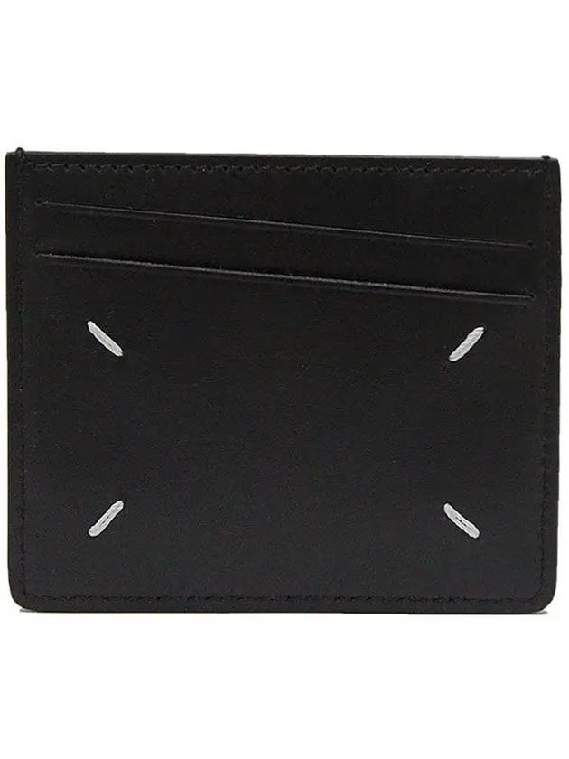 Stitch Diagonal Card Wallet Black - MAISON MARGIELA - BALAAN 2