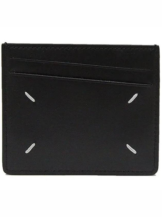 Stitch Diagonal Card Wallet Black - MAISON MARGIELA - BALAAN 2