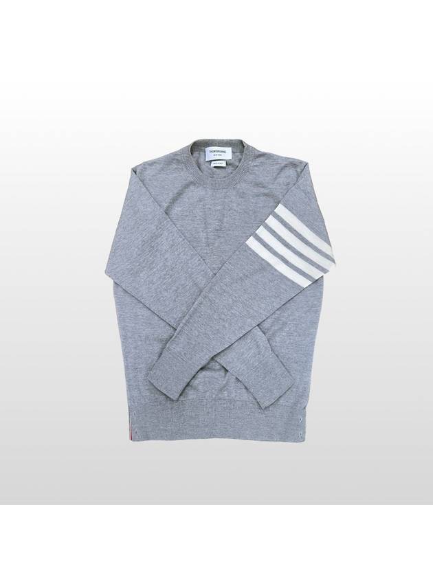 Thom Browne diagonal armband classic sweatshirt size 2 Korea 90 MKA002A - THOM BROWNE - BALAAN 2