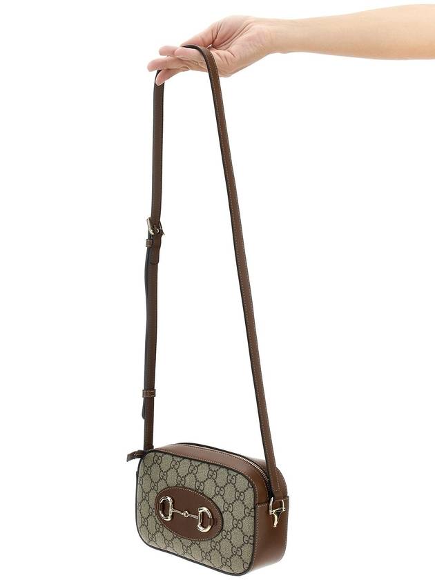 Horsebit 1955 Small Shoulder Bag Brown - GUCCI - BALAAN 3